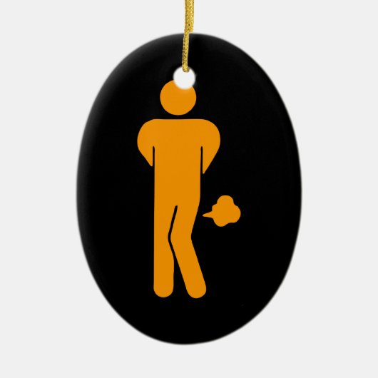 THAILÄNDISCHE NAHRUNG KANN WÜRZIGES ⚠ lustiges Keramikornament (Vorne)