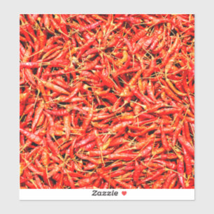 Thailändische Paprikaschoten Aufkleber