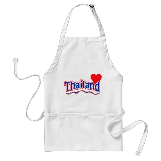 Thailändische Schürze - Stil & Farbe wählen (Vorne)