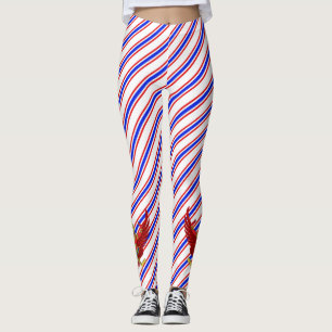 Thailändische Streifenflagge Leggings