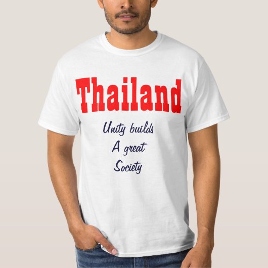 Thailändische T - Shirt (Vorderseite)