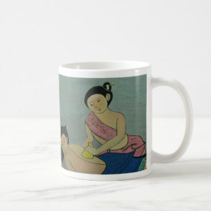 Thailändische traditionelle Massage Kaffeetasse