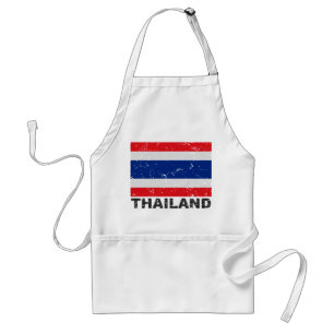 Thailändische Vintage-Flagge Schürze