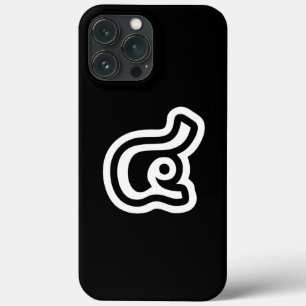 Thailändische Zahl 4 / Vier / ๔ (See/Si) Thailändi iPhone 13 Pro Max Hülle