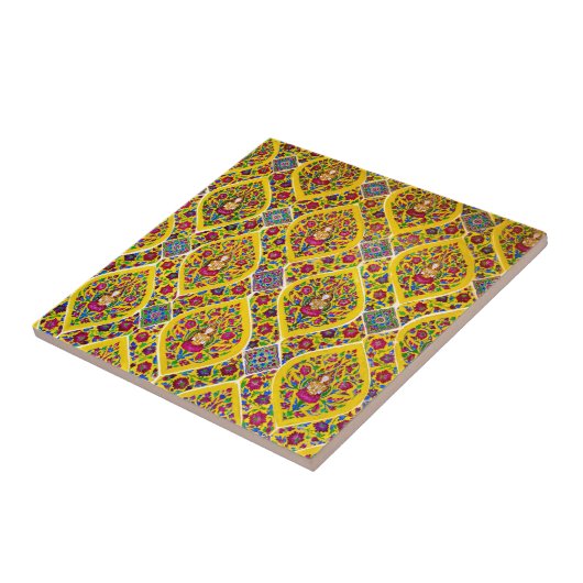 Thailändischer Buddha-Entwurf Fliese (Seite)