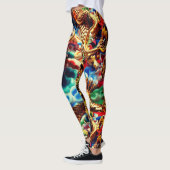 Thailändischer Drache Leggings (Links)
