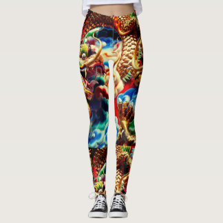 Thailändischer Drache Leggings