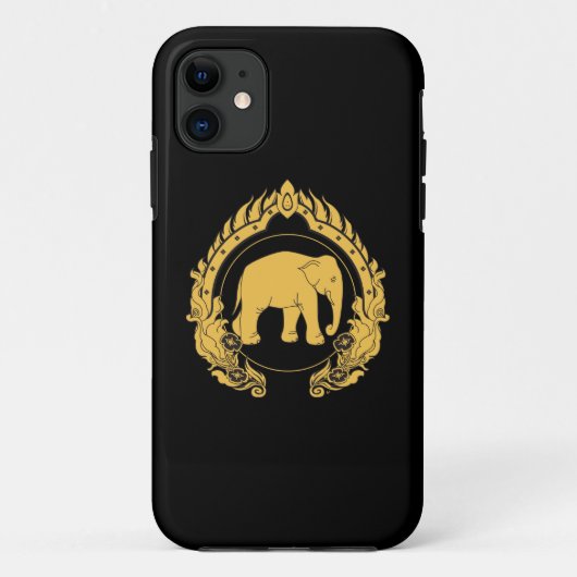 Thailändischer Elefant Case-Mate iPhone Hülle (Rückseite)