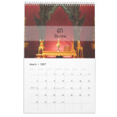 Thailändischer Foto Kalender 2024 (Mär 2027)
