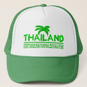 Thailändischer Hut - Farbe wählen Truckerkappe