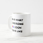 thailändischer Koch, phantastisch Kaffeetasse (Vorderseite Links)