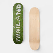 Thailändisches Blume Skateboard (Vorderseite)