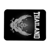 thailändisches Emblem Magnet (Horizontal)