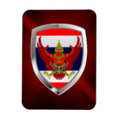 thailändisches Emblem Magnet (Vertikal)