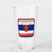 thailändisches Flaggenemblem  Glas (Vorderseite)