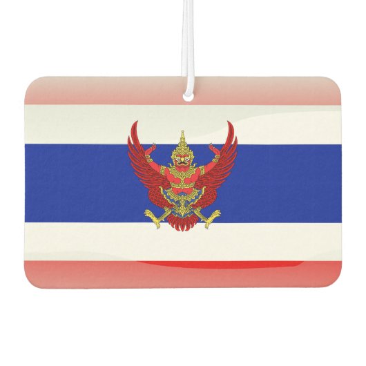 thailändisches Flaggenzeichen Autolufterfrischer (Vorderseite)