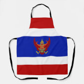 thailändisches Flaggenzeichen Schürze (Vorderseite)
