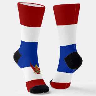 thailändisches Flaggenzeichen Socken