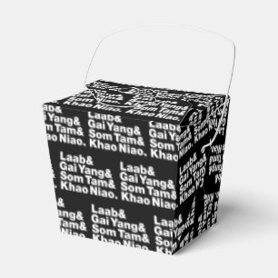 Thailändisches Isaan-Straßenessen Geschenkschachtel