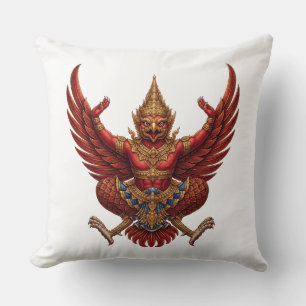 Thailändisches Wappen Landesflagge Symbol Garuda E Kissen