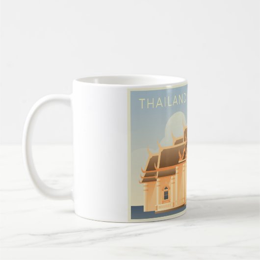 Thailands Buddhismus Kaffeetasse (Links)