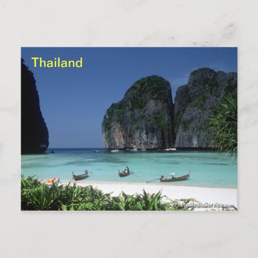 Thaille und Postkarte (Vorderseite)