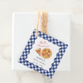 Thais Amore Italienisches Pizza Party Brautparty Geschenkanhänger (Beispiel)