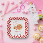 Thais Amore Italienisches Pizza Party Brautparty Pappteller (Party)