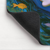 "Thalassa" - Frauen im Wasser Mousepad (Ecke)