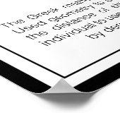 Thales Poster (Ecke)