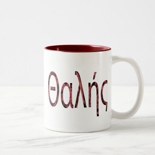 Thales Zweifarbige Tasse (Rechts)