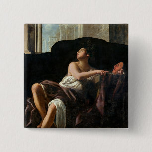 Thalia, Muse der Komödie Button