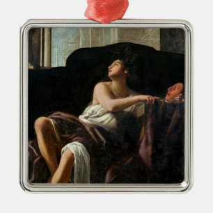 Thalia, Muse der Komödie Ornament Aus Metall