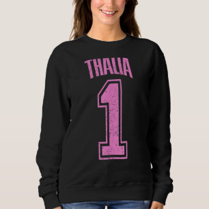 Thalia-Unterstützer Nummer 1 Großer Lüfter Sweatshirt