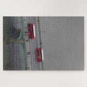 Thames Bridge & Buses London Jigsaw Puzzle (Horizontal)
