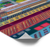 Thames Gateway Sommer Poster (Ecke)