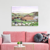 Thames View Leinwanddruck (Insitu (Wohnzimmer))