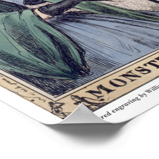 Thames Water Monster Soup Poster (Ecke)