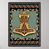 Thammer Hammer Poster Print (Vorne)