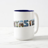 Thamtastic Kaffee-Tasse Zweifarbige Tasse (VorderseiteRechts)