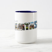 Thamtastic Kaffee-Tasse Zweifarbige Tasse (Mittel)