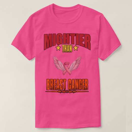 Than Brustkrebs T-Shirt (Design vorne)