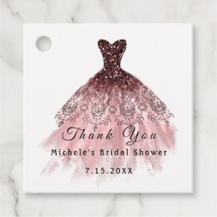 Than You Name Brautkleid Sweet 16 Geburtstagskleid Geschenkanhänger