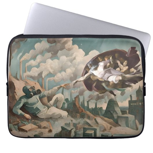 "Thand of God" Laptopschutzhülle (Vorderseite)