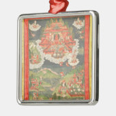 Thangka des Paradieses von Amitabha Ornament Aus Metall (Links)