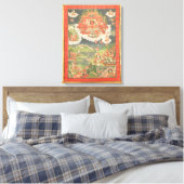 Thangka vom Paradies Amitabha Leinwanddruck (Insitu (Schlafzimmer))