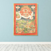 Thangka vom Paradies Amitabha Leinwanddruck (Insitu (Holzboden))