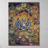 Thangka Yamantaka Print Poster (Vorne)