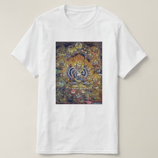 Thangka Yamantaka Tattoo T-Shirt (Design vorne)