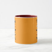 Thank a Worker Today Minimal Typography Design Tasse (Zentrum)